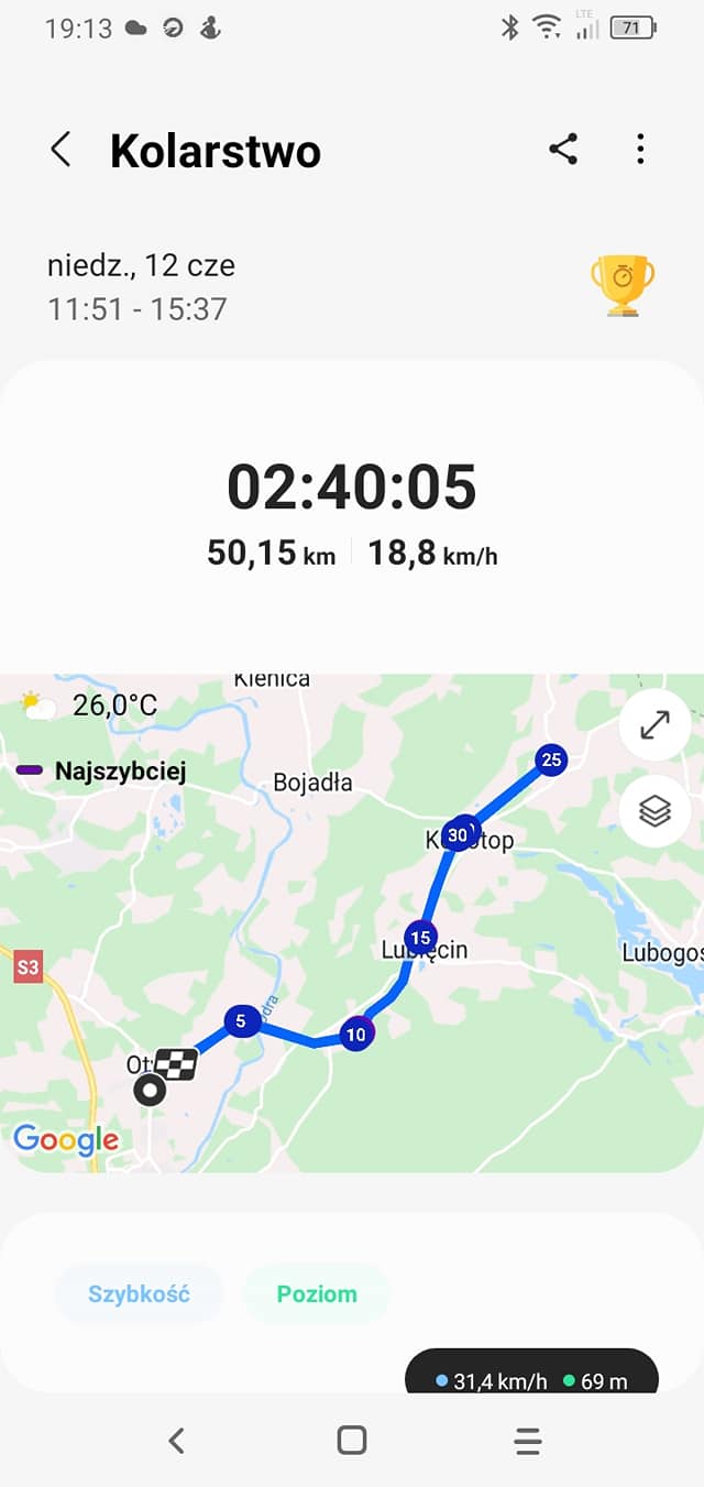 Test roweru trójkołowego z napędem ręcznym – debiut w terenie